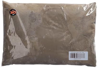 Cut360 Stucco all'olio di lino - Stucco per vetri singoli di finestre | Sacco da 1 kg | Stucco per vetri adatto a telai in legno e metallo | A base di puro olio di lino