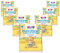 HiPP - Anellini di Cereali Soffiati Bio, Gustoso Snack per Bambini, al Sapore di Formaggio, con Parmigiano, 7 Confezioni da 25 gr