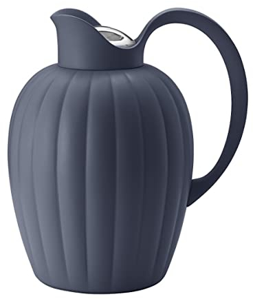 Georg Jensen Bernadotte Thermo Jug Dusk Blue von Sigvard Bernadotte
