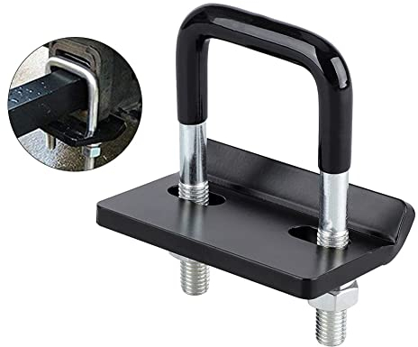 iSpchen Kupplungsspanner Universal Anhängerkupplungsspanner Anti-Rassel-Stabilisator U-Bolzen Anhängerkupplung Stabilisator Edelstahl Kupplungsstabilisator Klemme für Wohnmobil Camper