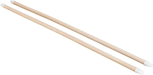 TRIXIE Vogel Käfigzubehör SET SITZSTANGEN, HOLZ/KUNSTSTOFF, 55 cm/ 12 mm, 2 ST. - 5522