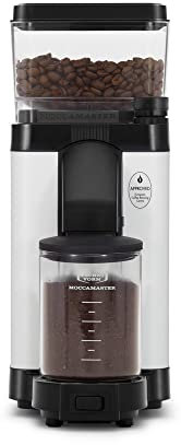Technivorm Moccamaster 49522 KM5 Burr Coffee Grinder, Matte White