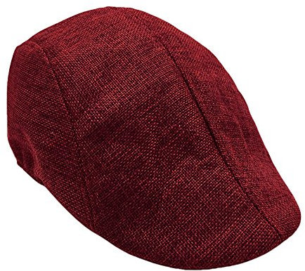 Sonnenhut Barett Herren Sommer atmungsaktive Mesh, Schiebermütze Damen,Unisex Beret Schirmmütze Flatcap Sportmütze Gatsby Newsboy Cap, Barette Cap, Größe 56cm-60cm