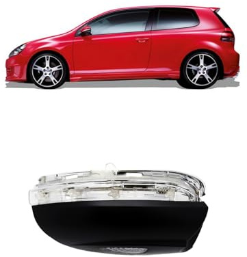 DM Autoteile 140434 Spiegelblinker vorne rechts kompatibel für VW Golf 6 5K1 Variant AJ5 Cabrio 517 Touran 1T3