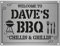 Personalised Home BBQ Sign Metal Plaque Gifts, Bar, Garden, A5 SIZE 20CM X 15CM