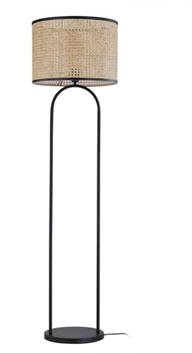 Lindby Stehlampe Yaelle (Skandinavisch) aus Holz (1 flammig, E27) - Stehleuchte Standleuchte Floor Lamp Wohnzimmerlampe Wohnzimmerleuchte