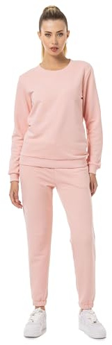 Redbridge Damen Freizeitanzug Jogginganzug Hose Sweatshirt Premium Basic