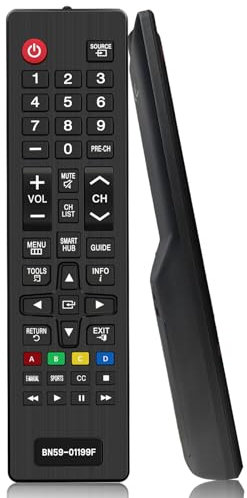 ZUOQIANG Universal Tv Remote Control for Samsung Smart TV 3D LCD LED,Remote Control Replacement Compatible With Samsung Tv Control TVs BN59-01199F And Others(Battery not included)