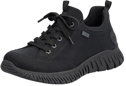 Rieker Damen Slipper Damen schwarz