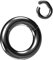 NewkeepsR Stahl 4.0mm Dicke 8mm Schwarz Eloxiertes PVD 316L Septum Klicksegment Orbital Conchringe mit großem Durchmesser