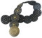 Naisicatar Kreisgürtel, breite Gürtel für Frauen 40 Zoll Schwarzer Kreis Vintage Punk Boho Gürtel klobige Wailline Western Leder Cowgirl Belt Vintage Accessoires