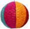 GURU SHOP Runder Lokta Papierlampenschirm, Boho Hängelampe Coronada - Ø 35 cm Bunt, Lokta-Papier, Asiatische Lampenschirme aus Papier & Stoff