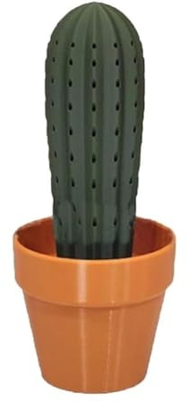 Yeihhtuk Distributore di Stuzzicadenti di Cactus Porta Stuzzicadenti di Cactus Stampato in 3D per Piante Domestiche Persone Che Non Riescono A Mantenere Le Piante in Vita Decor B