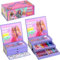 Barbie Art Set 52pc Colouring Tool Box - Pencils Pens Paint Art & Craft Supplies - Kids Activity Stationery Chest Pink Girls Unicorn Barbies