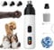 Heusom Silent Groom Pro Nail Grinder, USB Rechargeable Dog Nail Grinder, Electric Pet Nail Grinder for All Pet Sizes and Nail Thicknesses, Painless Paws Grooming & Smoothing Tool for Pets (1Pcs)