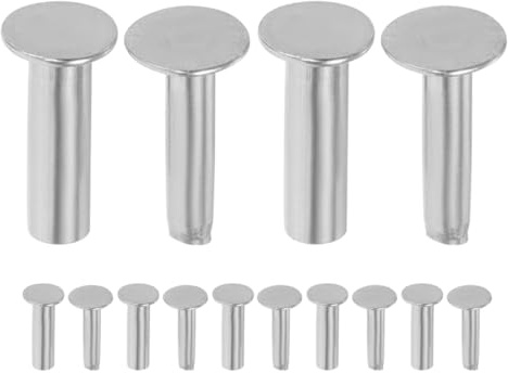 PRETYZOOM Messergriff Nieten Aus Edelstahl 7 Stück 0.55 X 0.28 X 0.28 Zoll Für Küchenmesser Besteck Nieten Messergriffstifte Diy Reparatur Und Sichere Befestigung