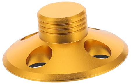 DIYEAH Estabilizador de Tocadiscos de Aleación de Aluminio Peso Récord Reduce Vibraciones Accesorio para Tocadiscos de Vinilo