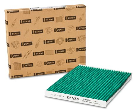 DENSO ClearAir+ Innenraumfilter (Teilenummer DCF823A) 5-lagige Filterung mit antibakteriellem Schutz, entfernt bis zu 99% aller Bakterien und Viren