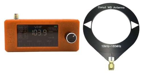 Prterver Récepteur Radio SI4732 10KHz-180MHz Radio Portable à Ondes Courtes HF SW MW VHF Mini SI4732