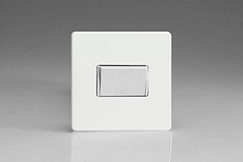 Varilight XDQFIWS Fan Isolator Switch White Premium White
