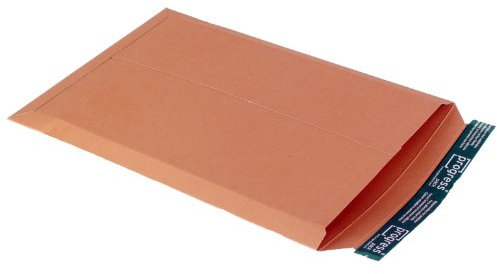 progressPACK Versandtasche PP V04.07 aus Vollpappe, DIN A3, 309 x 447 x bis 30 mm, 25-er Pack, braun