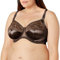 Elomi Women's Cate Underwire Full Cup Banded Bra Coverage,Pecan,40F