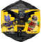 Amscan Ballon Mylar: Lego Batman, Gelb, 1 Stück, 23 x 9 x 2,5 cm, Batman, Ballon, Geburtstag, Kinder, Unisex-Kinder, Unisex
