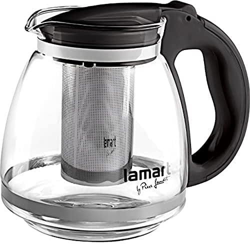 Lamart Tetera, Negro, 13x13x15.5 cm