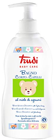 TRUDI Babybademilch und Shampoo mit Zitrushonig 500ML
