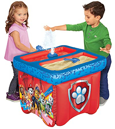 Paw Patrol Tisch Aufblasbarer Sand & Wasser Outdoor Tisch