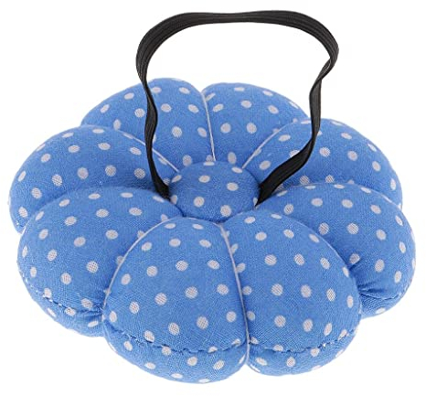perfk Nadel Handgelenk, Arm Stecknadel Nadel Aufbewahrung Armnadel Nähzubehör, Blau