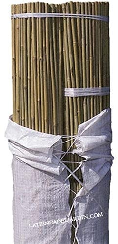 Suinga Lot de 500 Tuteur en Bambou 90 cm, diamètre 6-8 mm. Tiges de Bambou à Usage agricole, supportant Les Arbres, Les Plantes et Les légumes