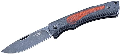 Herbertz 599110 Couteau lame Acier 420 manche 10 cm G10 Noir