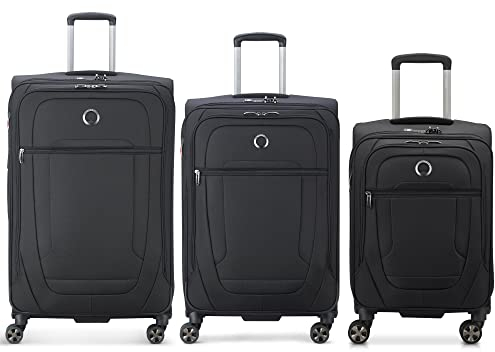 DELSEY PARIS - HELIUM DLX - 83cm x 50cm x 33cm - SET - Schwarz