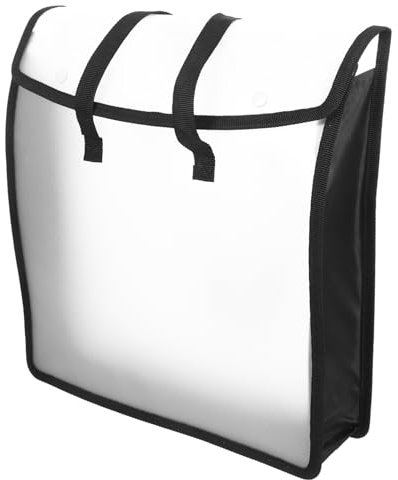 NUOBESTY Auflageboxen Datei-organizer-tasche Tasche Für Akte Dokumentenorganisator Erweiterbarer Aktentaschen Mit Schnalle Datei-wallet Geldbörse Pvc Papier Veranstalter Mann