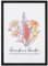 Personalisierte Omas Garten, Personalisierte Geburt Blume Familie Bouquet Bild, Geburt Blume Geschenk, Mütter Tag einzigartige Geschenke für Oma/Mama, Blume Poster Leinwand Wandkunst
