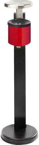 kaiserkraft | Sicherheits-Standascher mit Dach | Volumen 2,25 l | rot