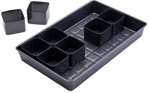 Zenker Teglia da forno con numeri e lettere – Set da 9 pezzi per dolci creativi, rivestimento senza PFAS, resistenza al calore +230 °C