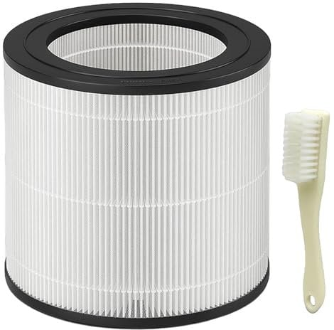 FY0611/30 Air Filter Compatible with Philips 600 Series AC0650/10 AC0651/10, Air Purifier Replacement HEPA Filter, H13 NanoProtect with Brush
