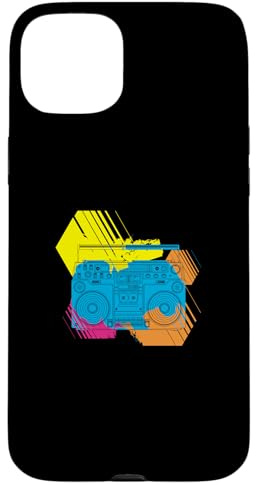 Ghetto blaster 90s 80s party 2 DJ disco music Ghettoblaster Case for iPhone 15 Plus