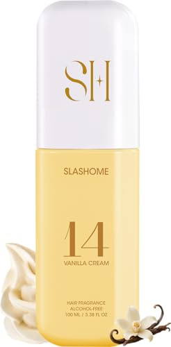 Hair Perfume for Women, Vanilla Cream Alcohol-Free Hair & Body Mist, 100ml