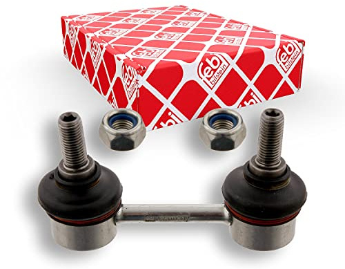 febi bilstein 28220 Verbindungsstange mit Sicherungsmuttern, 1 Stück | Kompatibel mit: MITSUBISHI CARISMA, CARISMA Stufenheck
