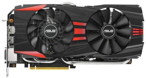 Asus NVIDIA GeForce GTX 780 Grafikkarte (PCI-e, 3GB GDDR5 Speicher, DVI, HDMI, DisplayPort, 1 GPU)