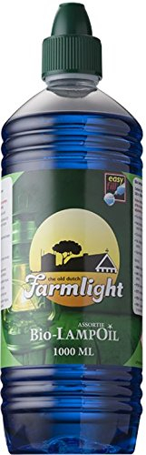 Lampenöl Paraffinöl Paraffin 6 Liter Farmlight Farbe blau