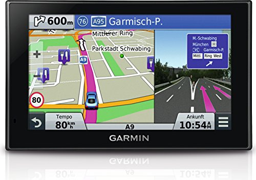 Garmin nuvi 2599LMT-D 5 Sat Nav with UK and Full Europe Maps, Free Lifetime Map Updates, Free Lifetime Digital Traffic Alerts and Bluetooth