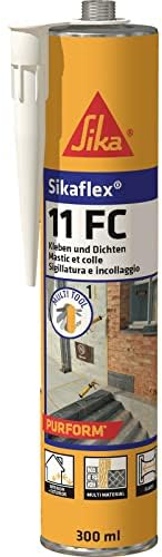 Sikaflex 11 FC + uniweiß 1 K polyuréthane Cartouche de mastic 300 ml