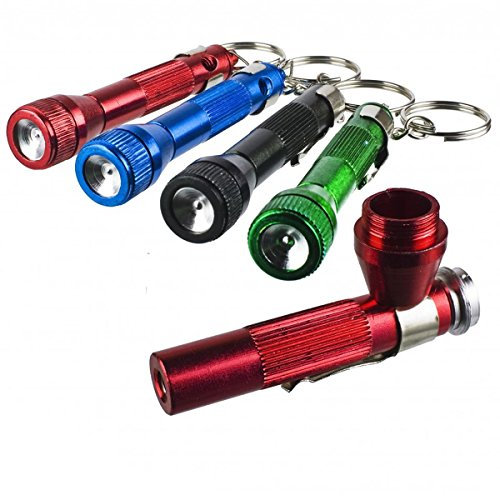 FORMAX®420 Aluminium Flashlight Pipe Aluminium Key Chain Pipe for Tobacco
