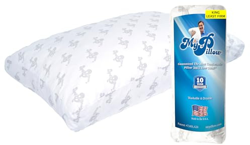 Monica Thera My Pillow Premium Series Bed Pillow, King Size, Green Level