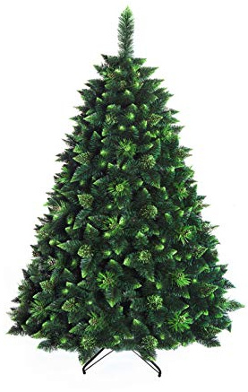 CHRISTMAS TREE New Boxed Traditional Forest Green Luxury TREE (Olive Pine, 180 cm)