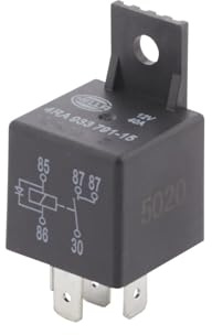 HELLA 4RA 933 791-151 Relais, Arbeitsstrom - 12V - 5-polig - Schließer